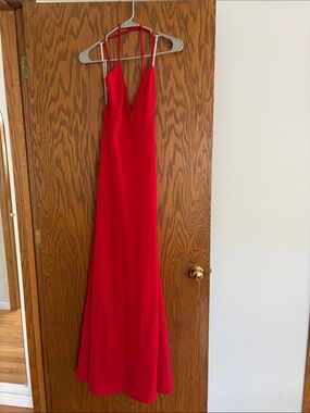 melora orange sleeveless maxi dress Backless Cut Out Sleeveless Slinky One Shoulder, Annora One Shoulder Maxi Dress in Orange, Size M,